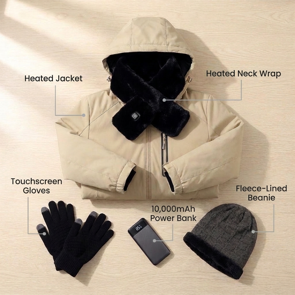 EmberCore Heated Jacket — Complete Kit